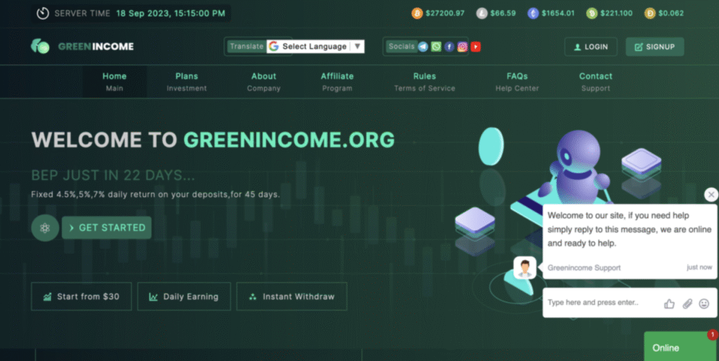 Greenincome